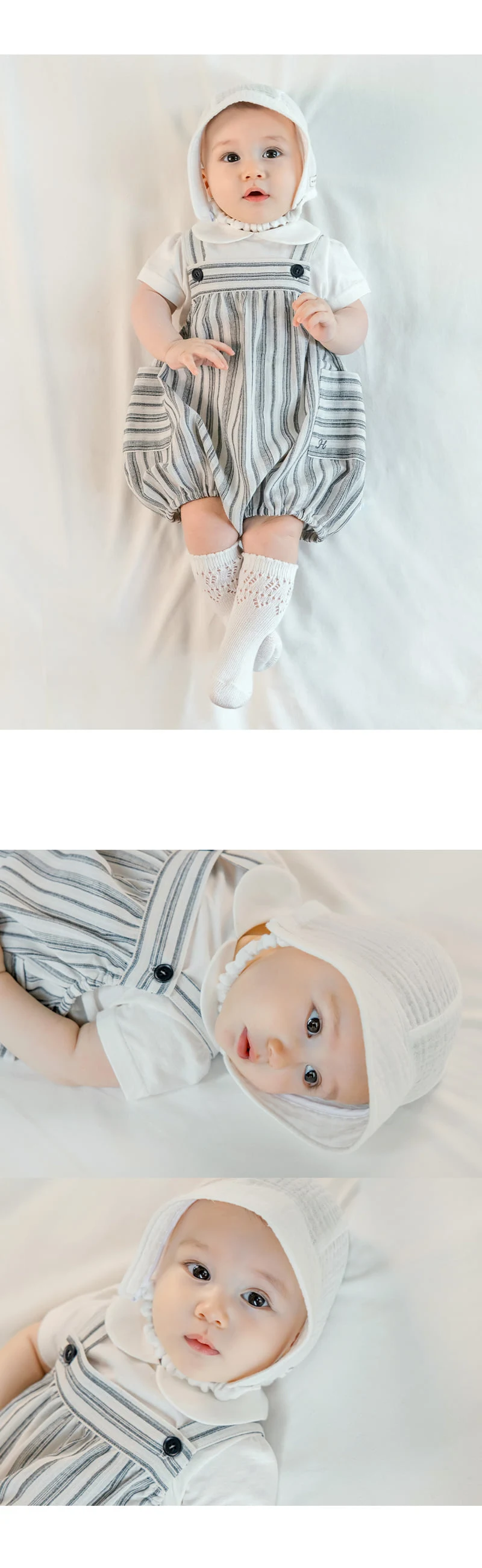 Kids Clara - Korean Baby Fashion - #babywear - Baro Round Baby Short Sleeve Tee - 3