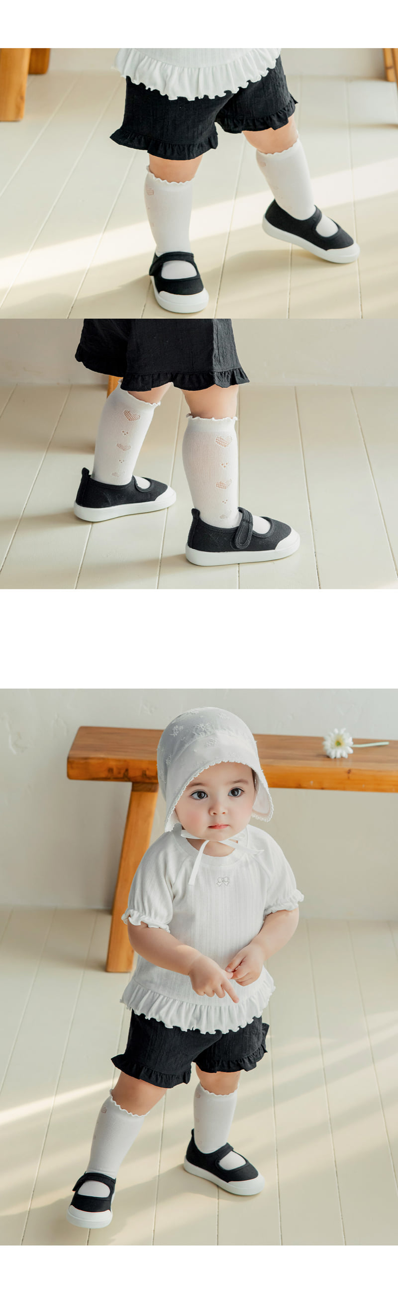 Kids Clara - Korean Baby Fashion - #babywear - Cool Heart Lace Summer Baby Socks (set of 5) - 3