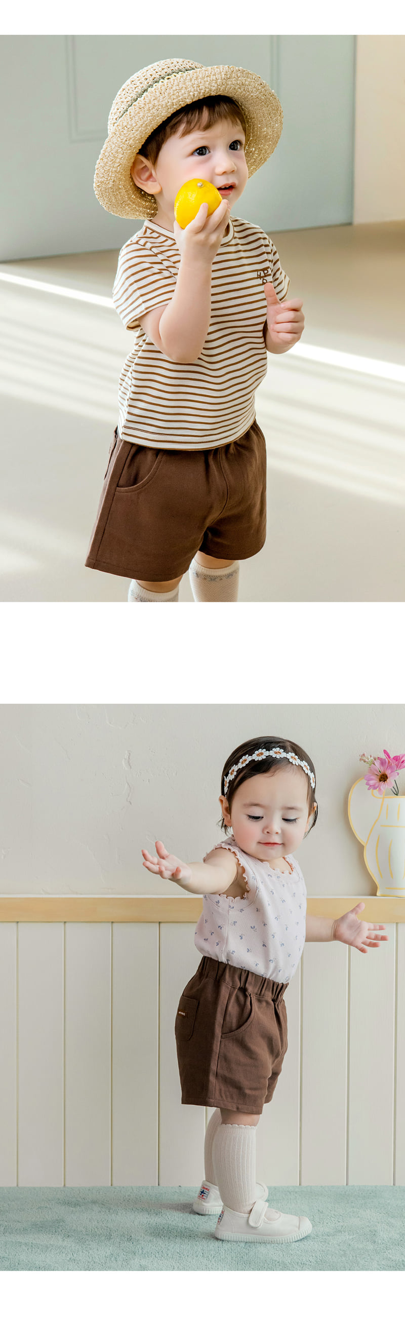 Kids Clara - Korean Baby Fashion - #babyoutfit - Delin Linen Pants - 4