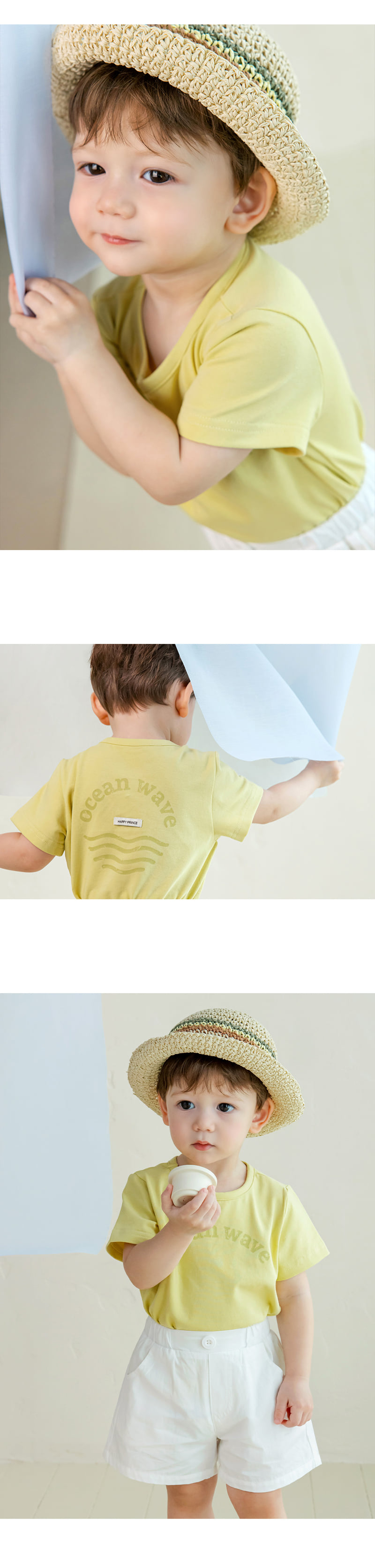 Kids Clara - Korean Baby Fashion - #babywear - Shine Short Sleeve Tee - 2
