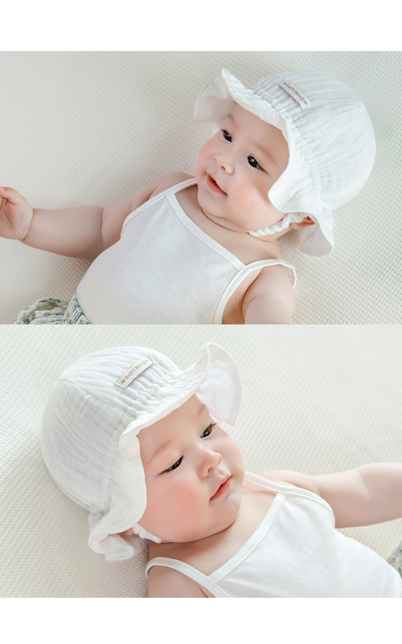 Kids Clara - Korean Baby Fashion - #babywear - Happy Bebe Yoru Summer Hat - 7