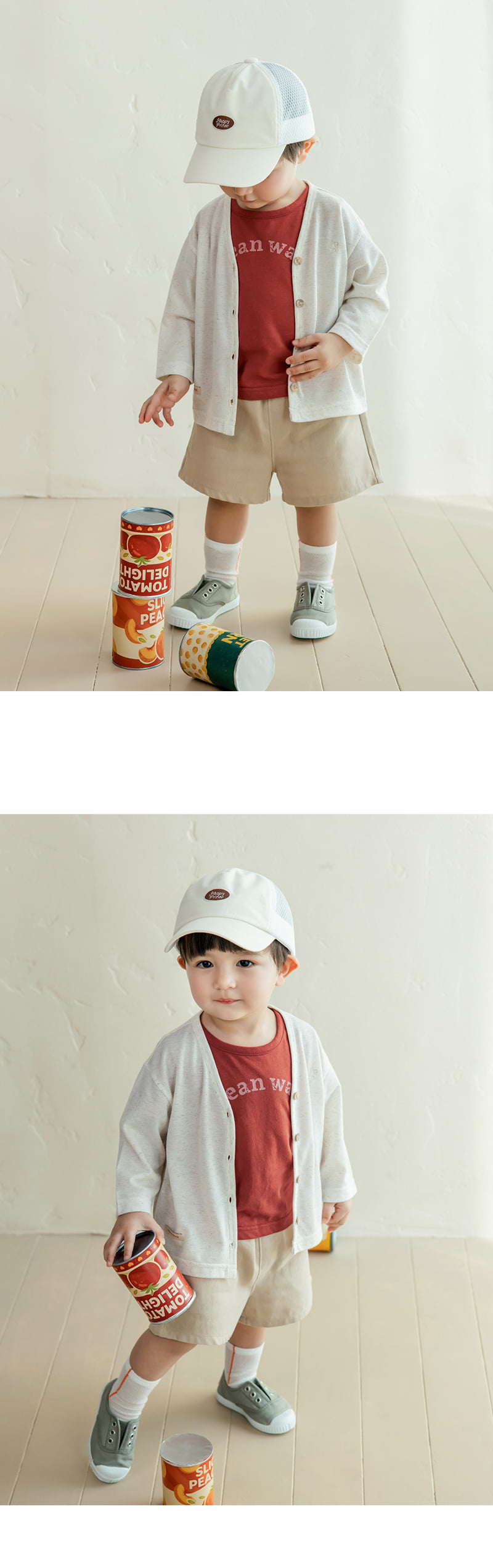 Kids Clara - Korean Baby Fashion - #onlinebabyboutique - Hatz Cardigan - 8