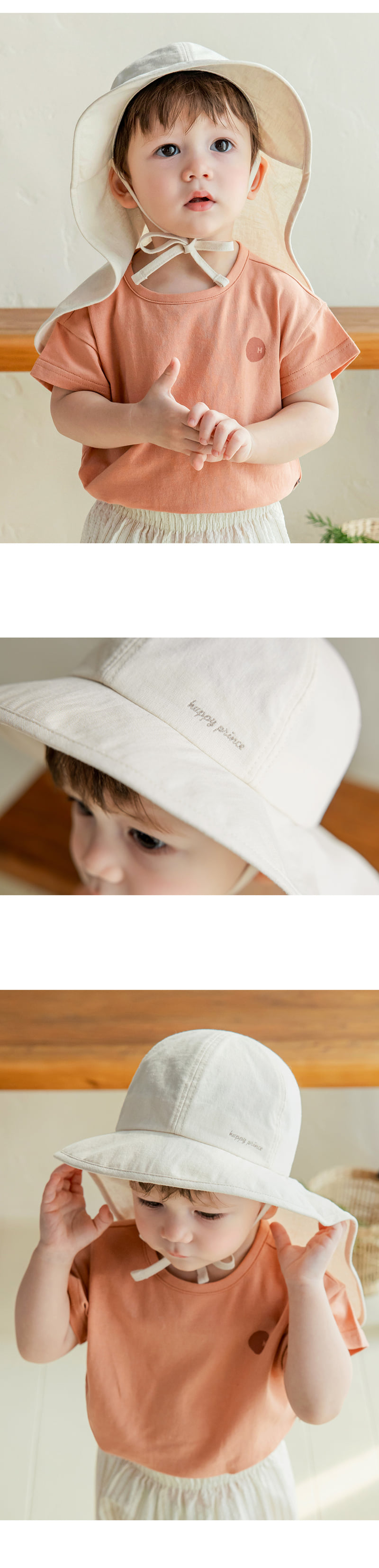 Kids Clara - Korean Baby Fashion - #onlinebabyboutique - Andante Flap Cap - 2