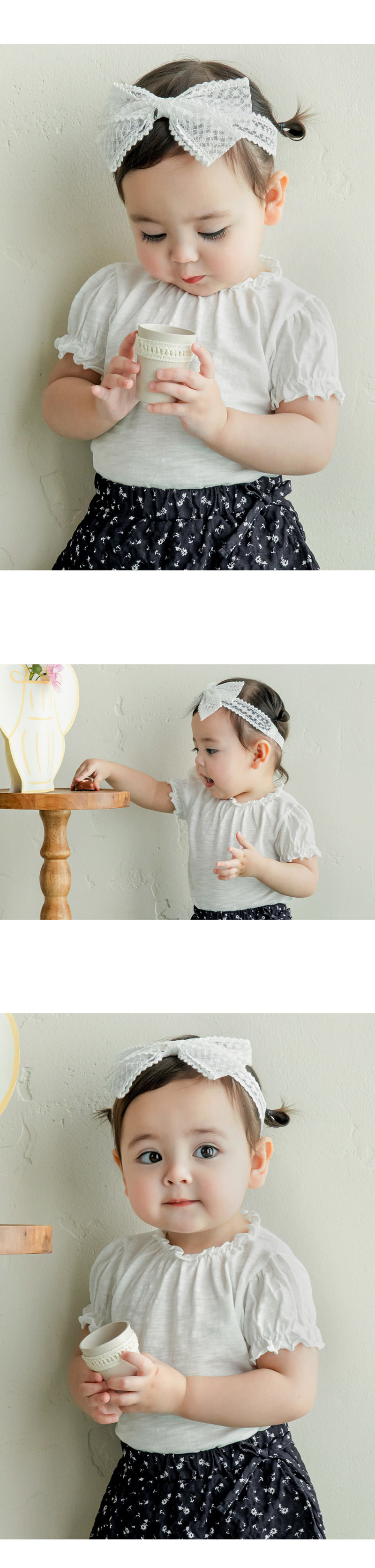 Kids Clara - Korean Baby Fashion - #onlinebabyboutique - Prina Baby Hairband (set of 5) - 3