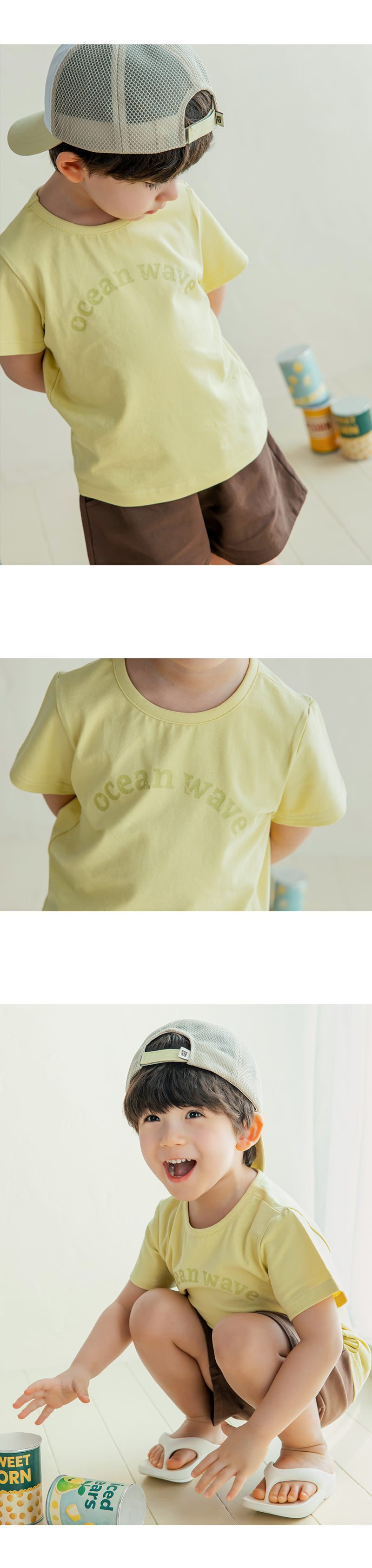 Kids Clara - Korean Baby Fashion - #onlinebabyboutique - Shine Short Sleeve Tee - 3