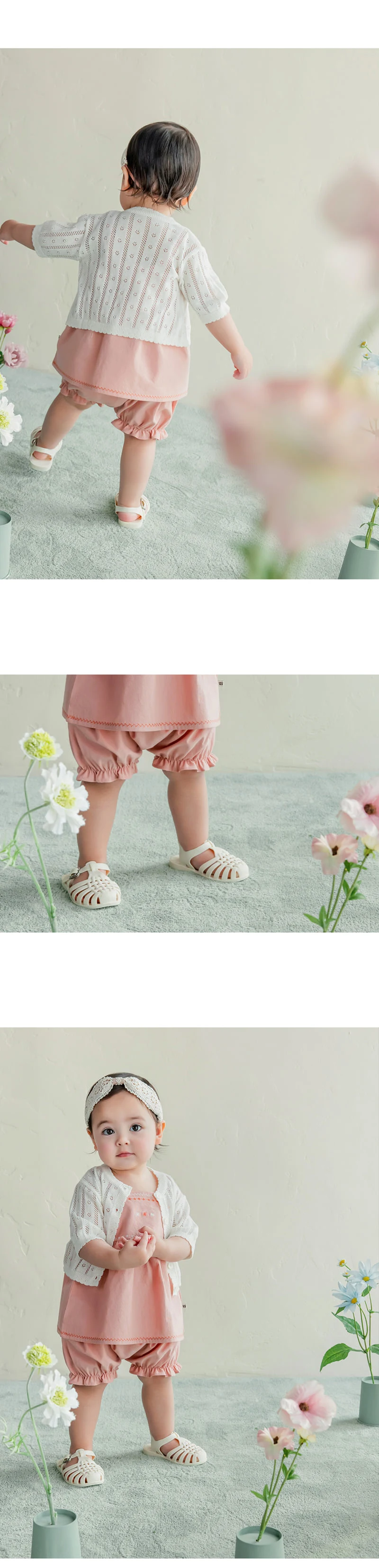 Kids Clara - Korean Baby Fashion - #onlinebabyboutique - Arin Baby Blouse Set - 5