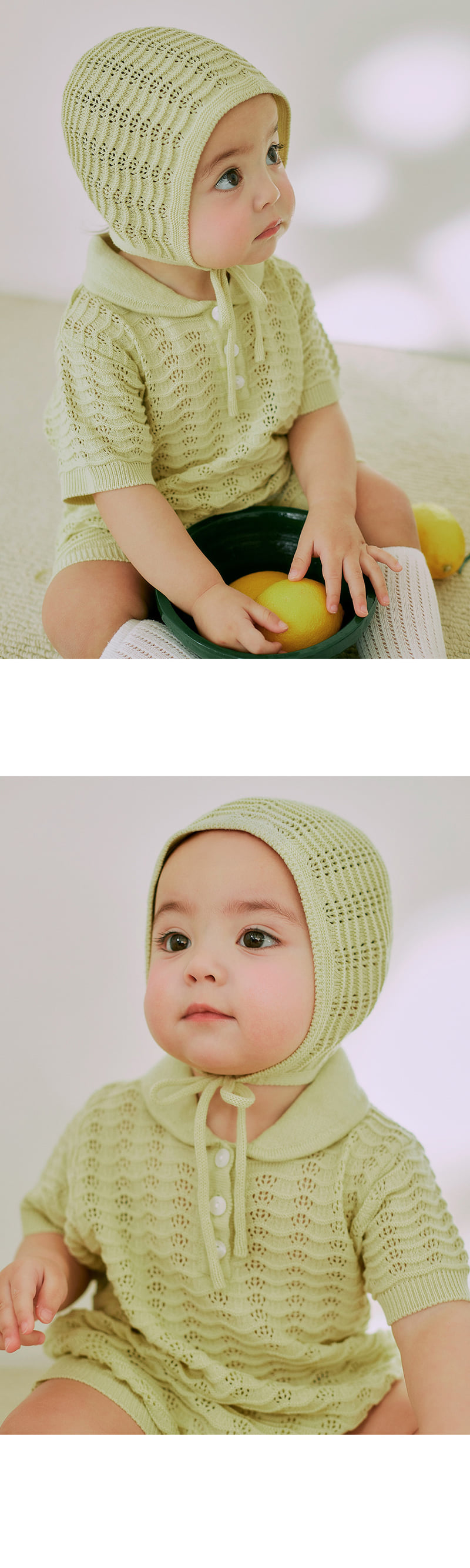 Kids Clara - Korean Baby Fashion - #onlinebabyshop - Titi Knit Baby Suit - 2