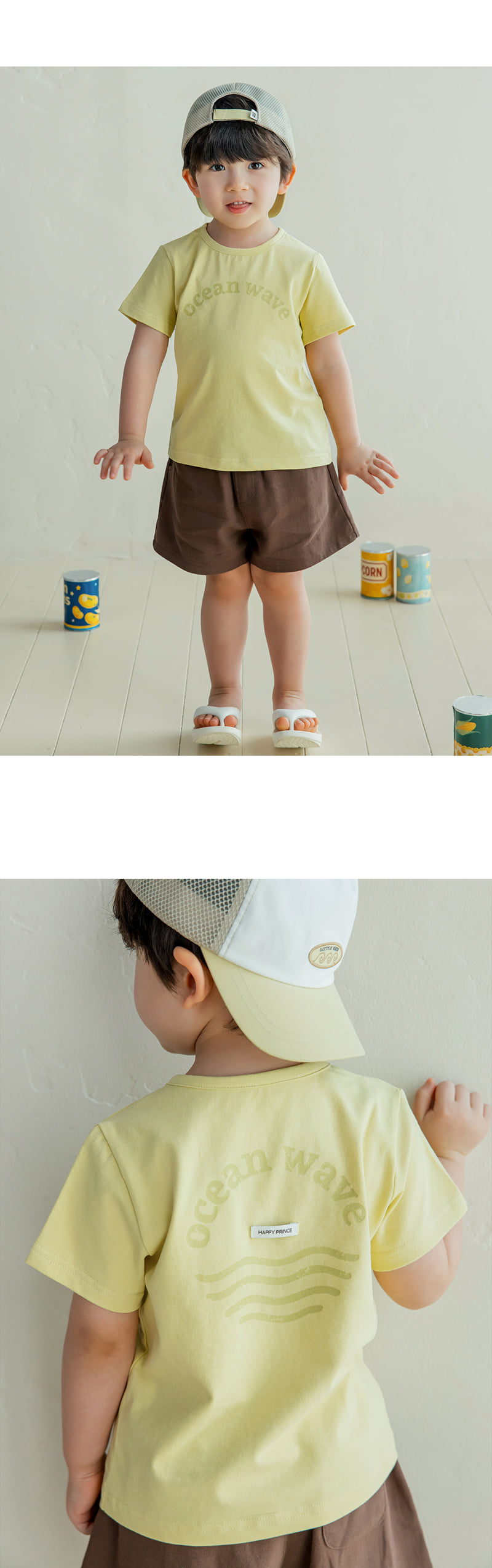 Kids Clara - Korean Baby Fashion - #onlinebabyboutique - Shine Short Sleeve Tee - 4