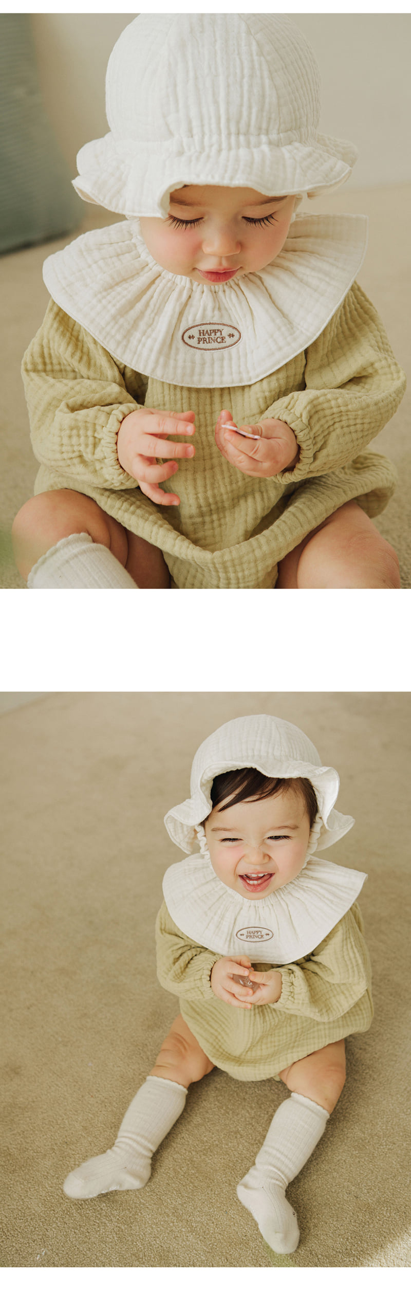 Kids Clara - Korean Baby Fashion - #onlinebabyshop - Loving Yoru Rolling Bib (Set of 5) - 5