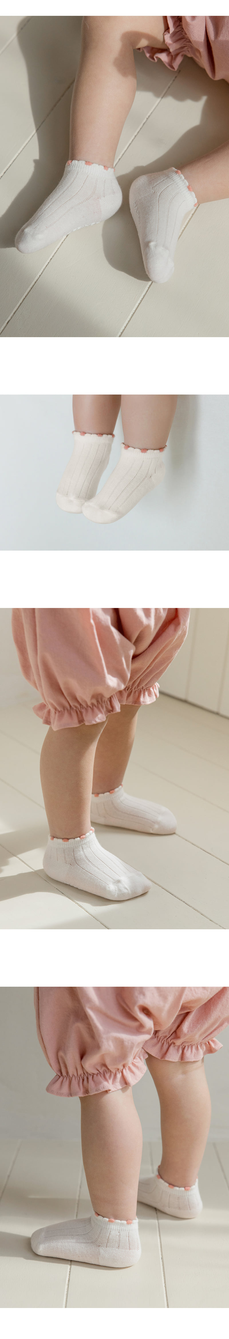 Kids Clara - Korean Baby Fashion - #smilingbaby - Flony Summer Baby Socks (set of 5) - 2