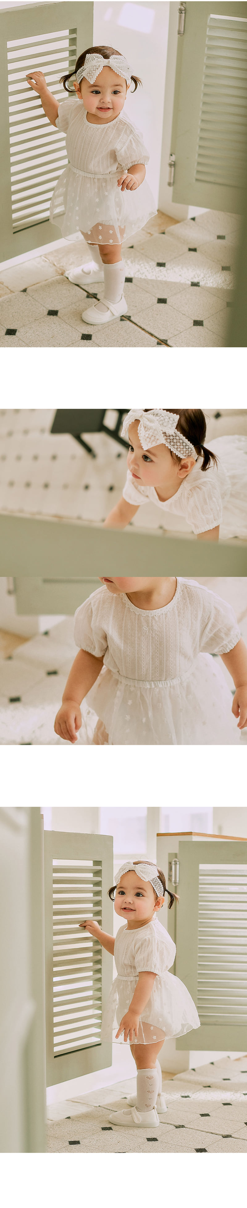 Kids Clara - Korean Baby Fashion - #smilingbaby - Charlotte Bodysuit Set - 2