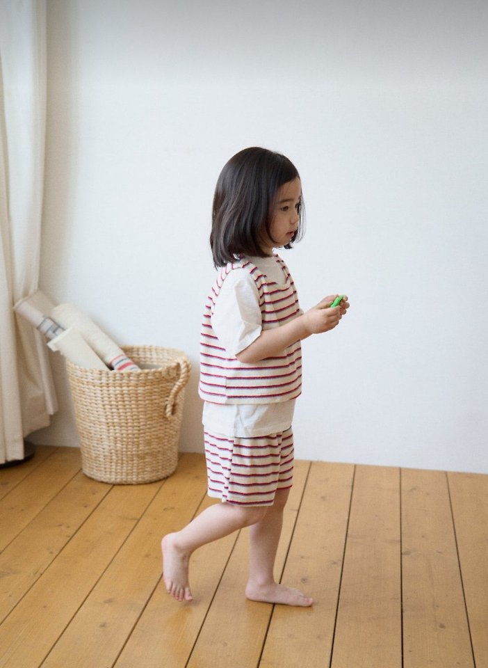 Ko And Ko - Korean Baby Fashion - #babyboutique - Slub Tee - 8