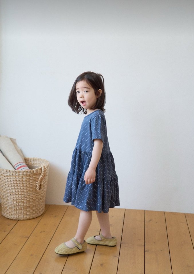 Ko And Ko - Korean Baby Fashion - #babyboutique - Dot Tiered One-piece - 3