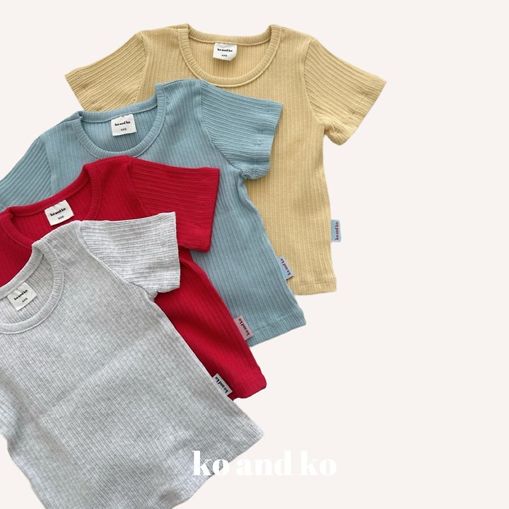 Ko And Ko - Korean Baby Fashion - #babyboutique - Marshmallow Tee - 2