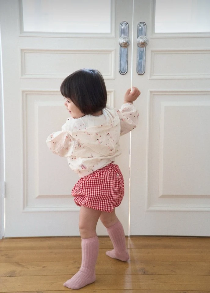Ko And Ko - Korean Baby Fashion - #babyboutique - Check Short Bloomer - 11