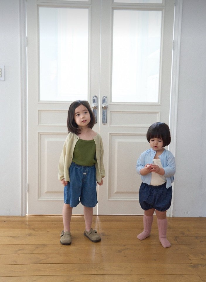 Ko And Ko - Korean Baby Fashion - #babyboutique - Denim Short Bloomer - 10
