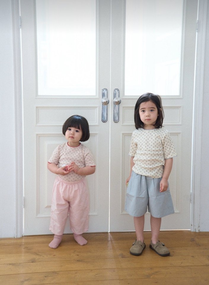 Ko And Ko - Korean Baby Fashion - #babyboutiqueclothing - Pink Flower Tee - 6