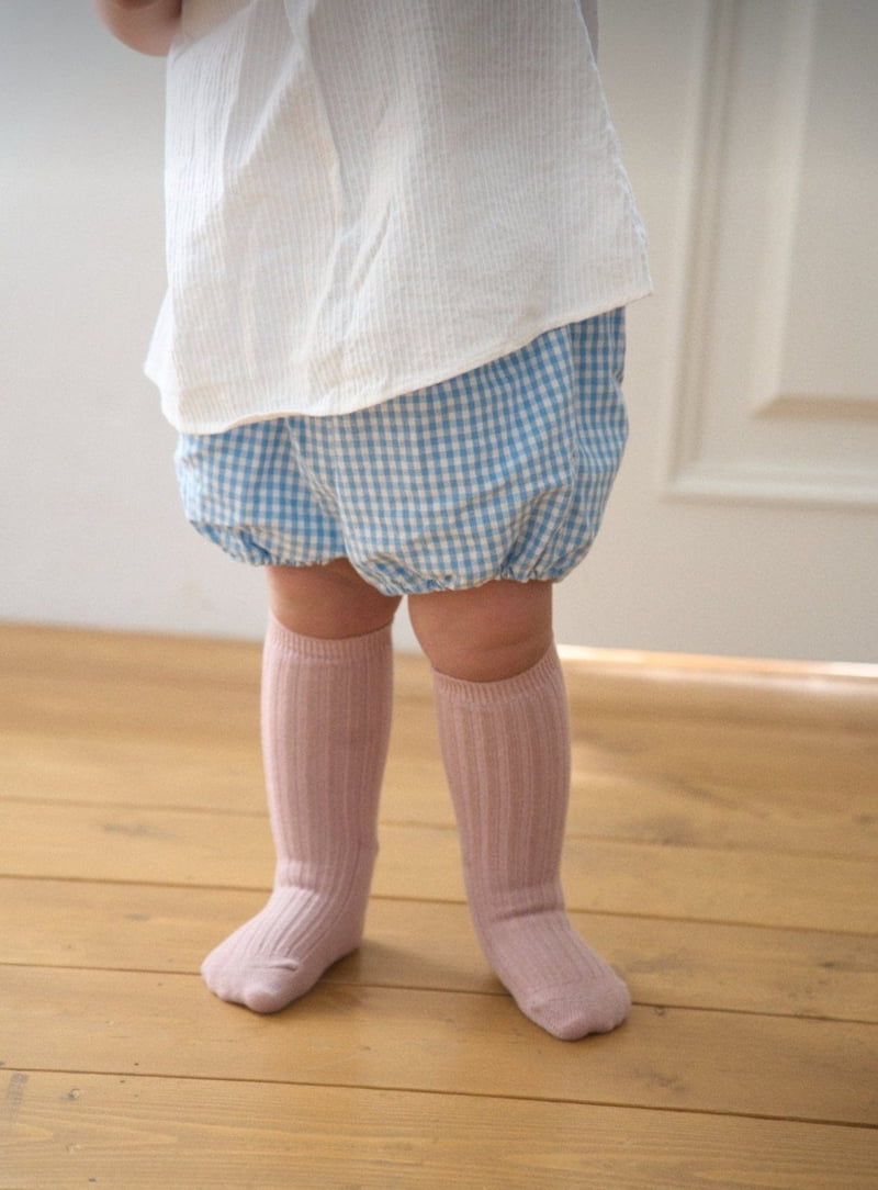 Ko And Ko - Korean Baby Fashion - #babyboutiqueclothing - Check Short Bloomer - 12