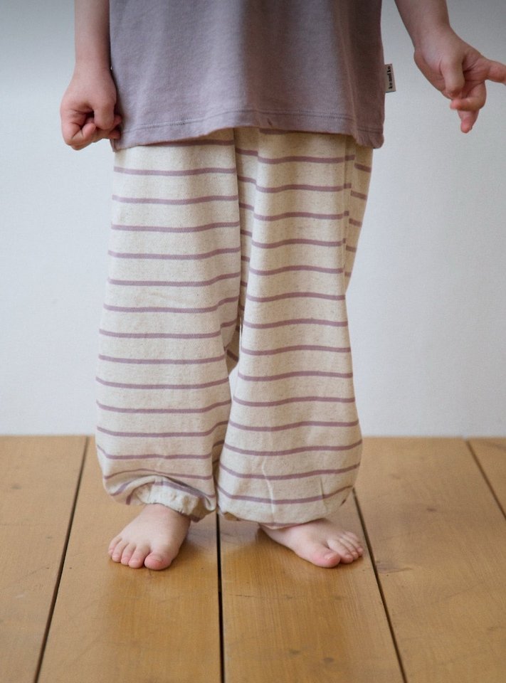 Ko And Ko - Korean Baby Fashion - #babyclothing - Stripe Jogger Pants - 6