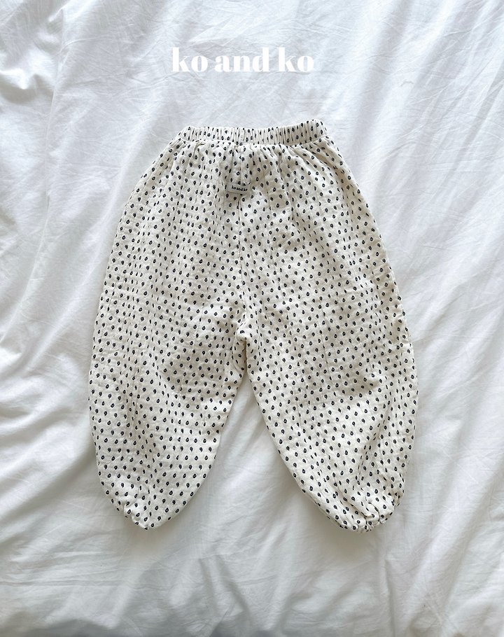 Ko And Ko - Korean Baby Fashion - #babyclothing - Organic Bloomer Pants (Dot) - 5
