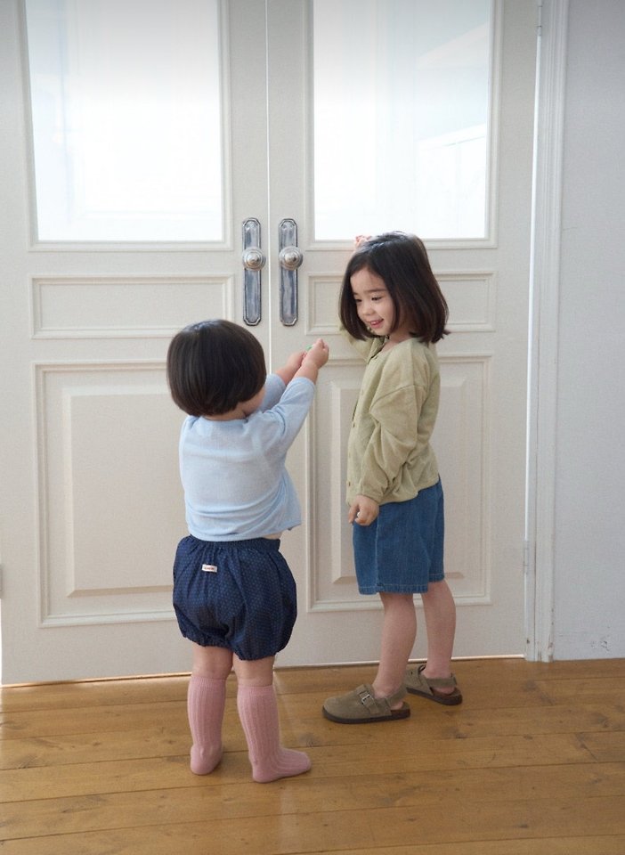 Ko And Ko - Korean Baby Fashion - #babyclothing - Denim Short Bloomer - 12