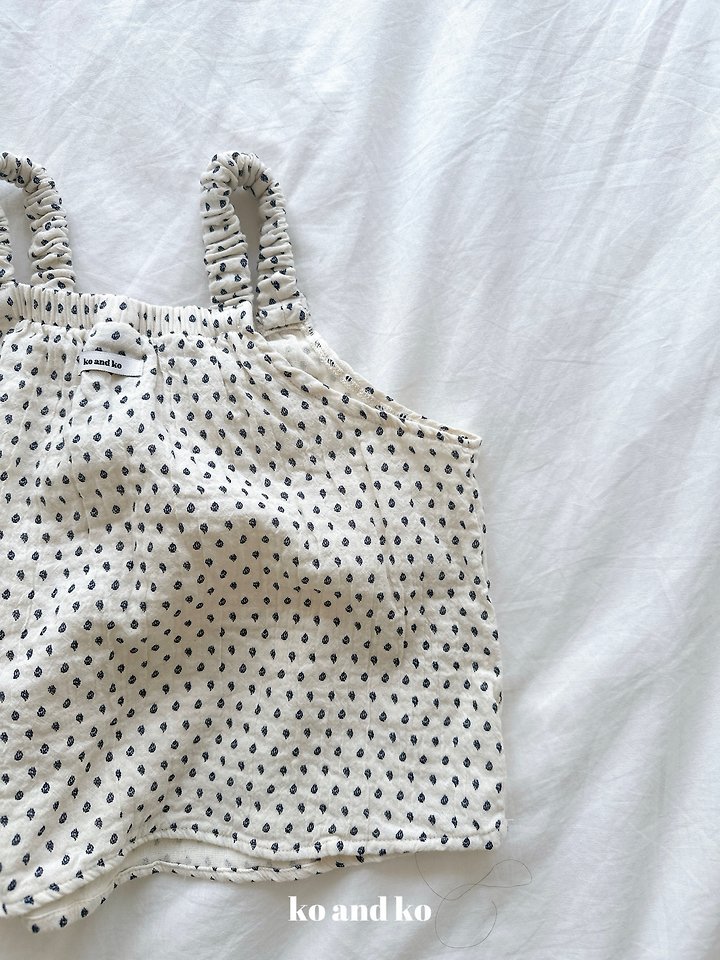Ko And Ko - Korean Baby Fashion - #babyfashion - Organic Banding Top (Dot) - 5