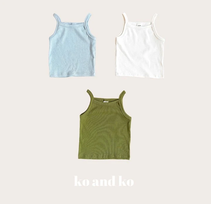 Ko And Ko - Korean Baby Fashion - #babyfashion - Tangle Sleeveless
