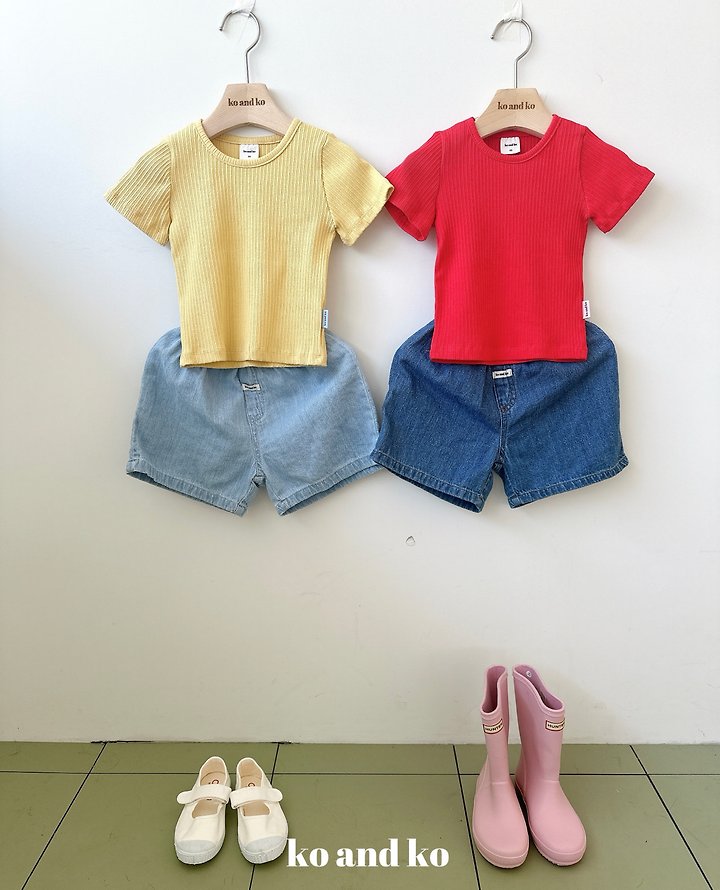 Ko And Ko - Korean Baby Fashion - #babyfashion - Marshmallow Tee - 6