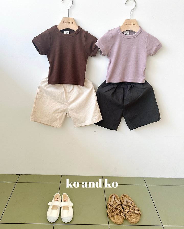 Ko And Ko - Korean Baby Fashion - #babyfashion - Linen Shorts - 3
