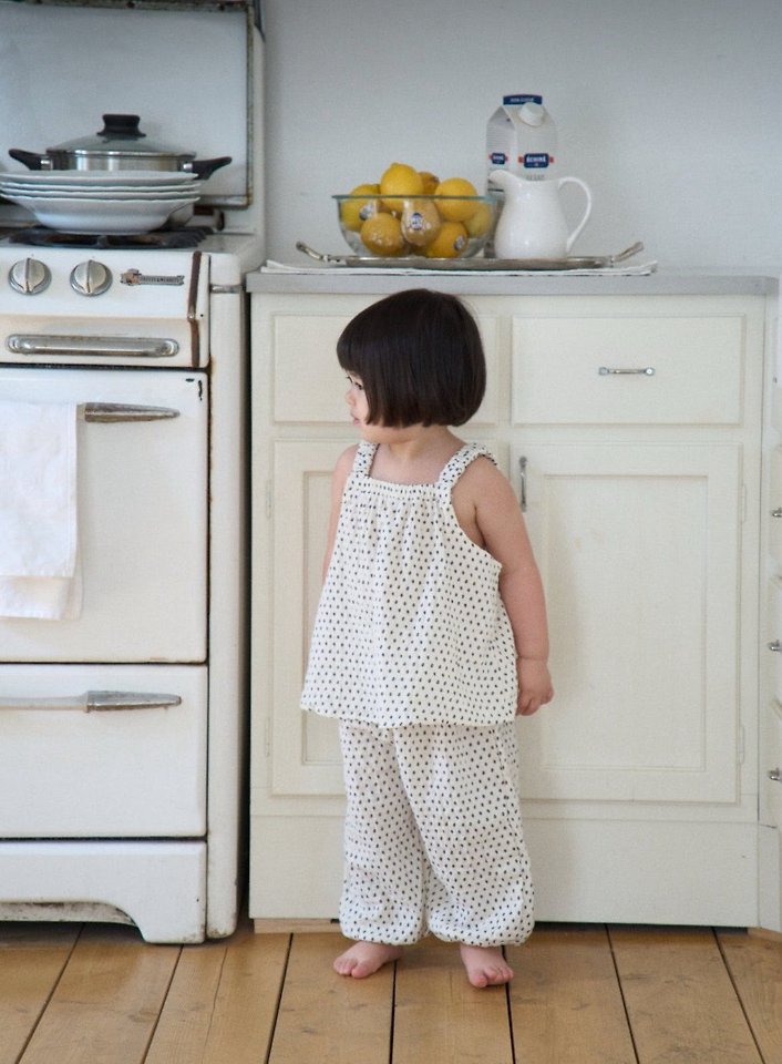 Ko And Ko - Korean Baby Fashion - #babyfever - Organic Bloomer Pants (Dot) - 7