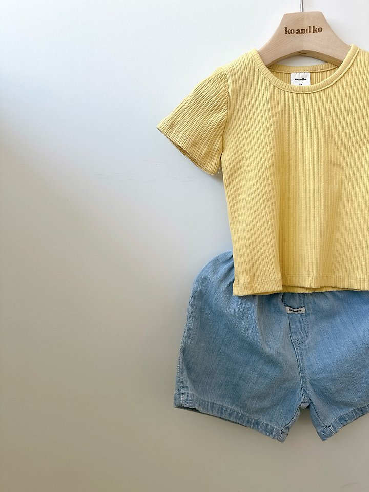 Ko And Ko - Korean Baby Fashion - #babyfever - Marshmallow Tee - 7