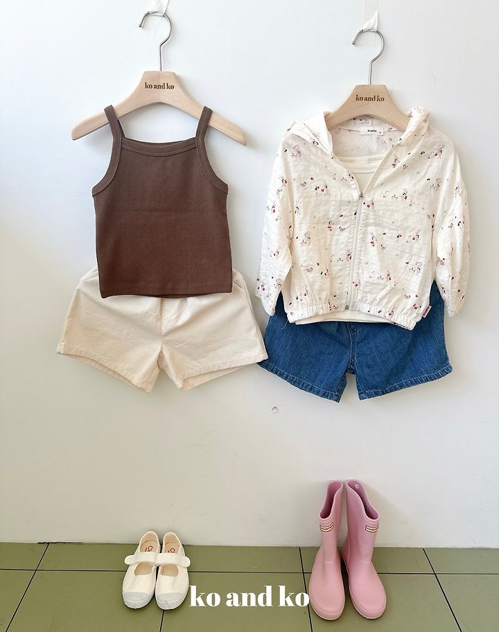 Ko And Ko - Korean Baby Fashion - #babyfever - Yogurt Denim Pants - 6