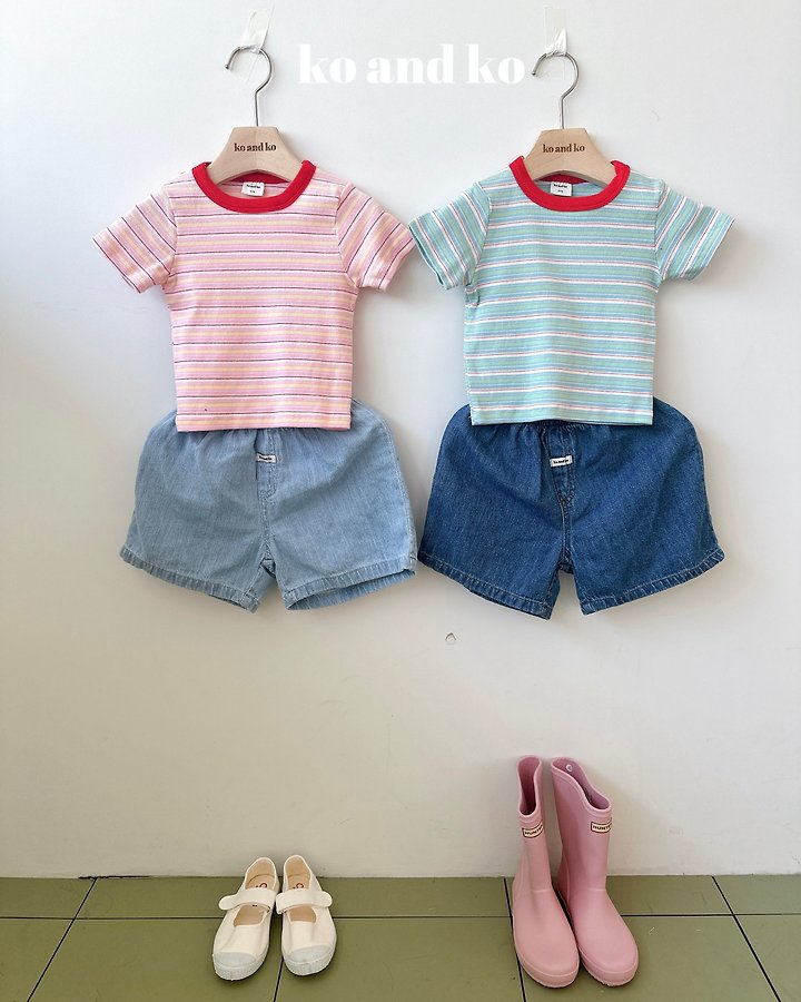 Ko And Ko - Korean Baby Fashion - #babyfever - Apple Short-Sleeve Tee - 3
