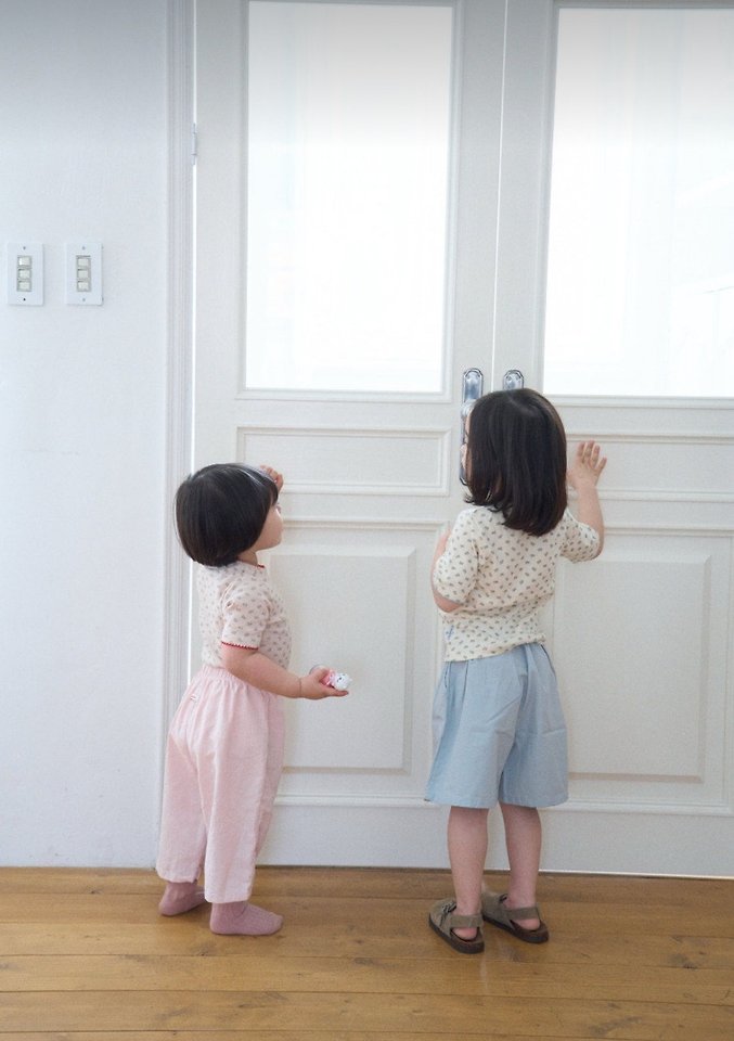 Ko And Ko - Korean Baby Fashion - #babyfever - Pink Flower Tee - 9