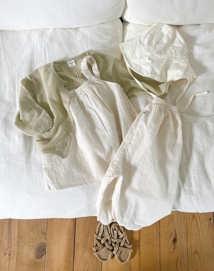 Ko And Ko - Korean Baby Fashion - #babyfever - Organic Bloomer Pants - 4