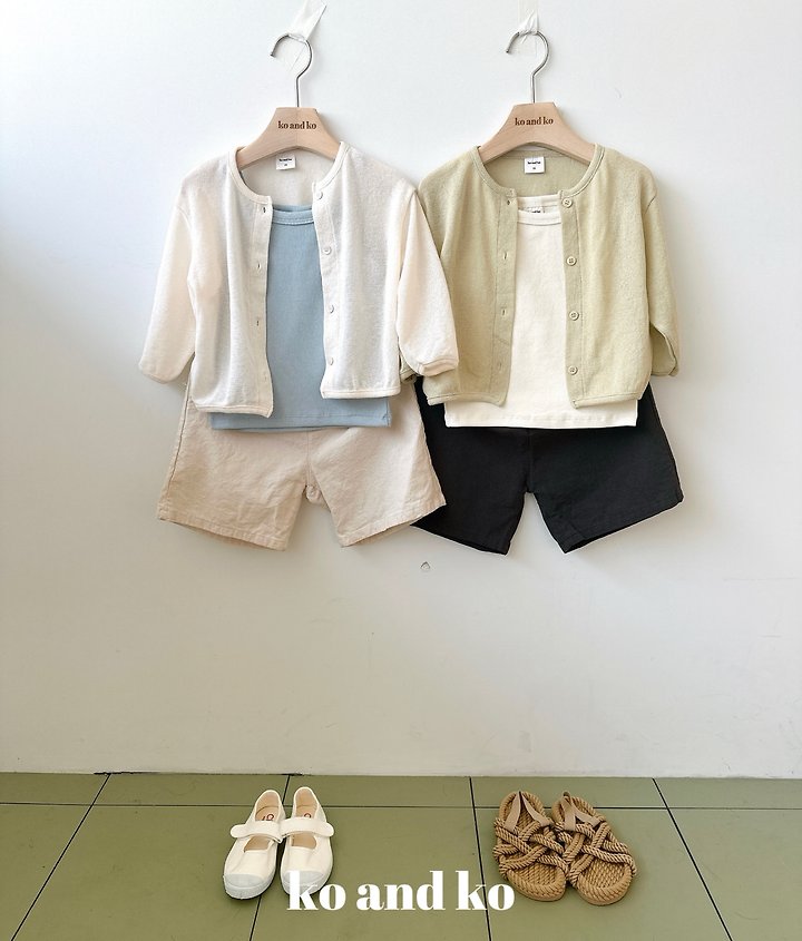 Ko And Ko - Korean Baby Fashion - #babygirlfashion - Linen Shorts - 5
