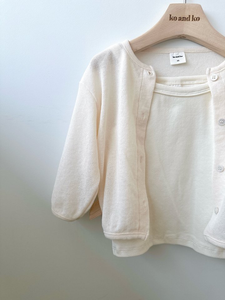 Ko And Ko - Korean Baby Fashion - #babygirlfashion - Tangle Sleeveless - 4