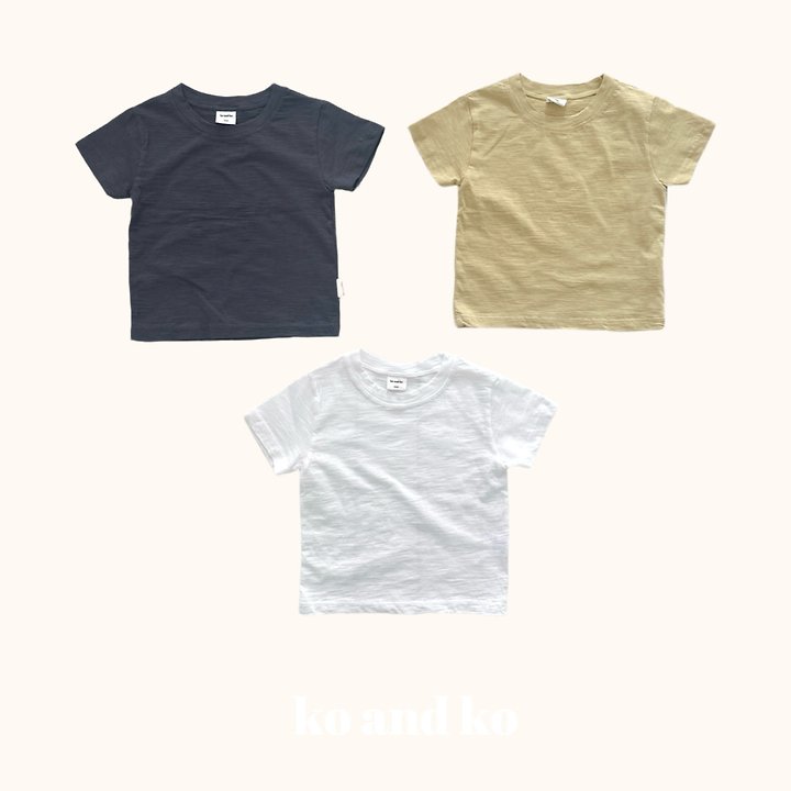 Ko And Ko - Korean Baby Fashion - #babyoninstagram - Slub Tee