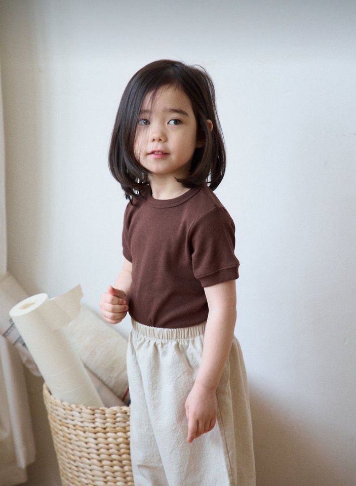 Ko And Ko - Korean Baby Fashion - #babyoninstagram - Soft Ribbed Tee - 8