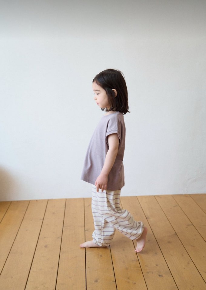 Ko And Ko - Korean Baby Fashion - #babyootd - Stripe Jogger Pants - 12