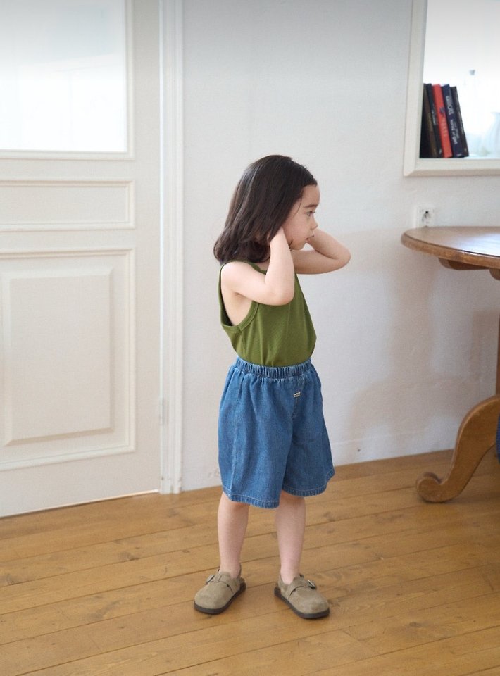 Ko And Ko - Korean Baby Fashion - #babyootd - Yogurt Denim Pants - 10