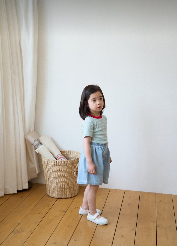 Ko And Ko - Korean Baby Fashion - #babyootd - Apple Short-Sleeve Tee - 7