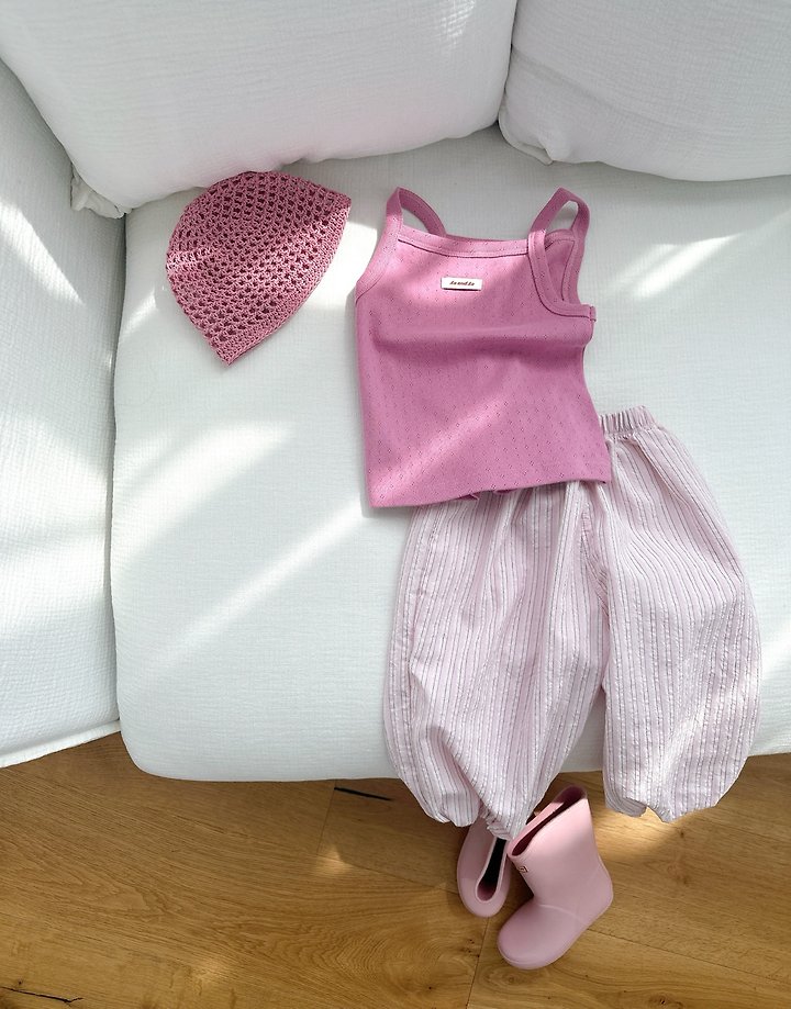 Ko And Ko - Korean Baby Fashion - #babyoninstagram - Stripe Bloomer Pants - 4
