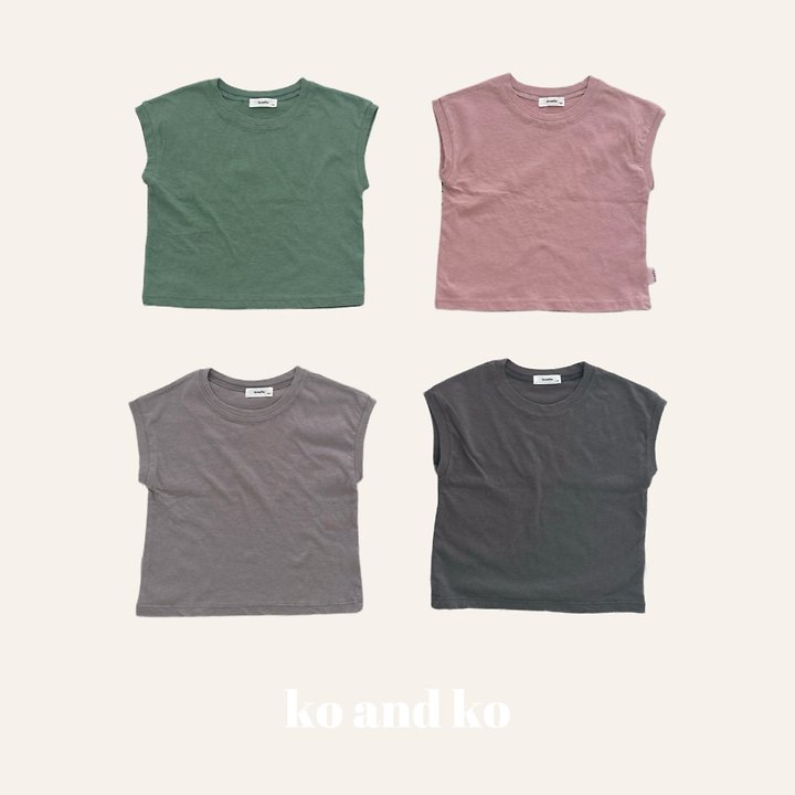 Ko And Ko - Korean Baby Fashion - #babyootd - Cozy Sleeveless