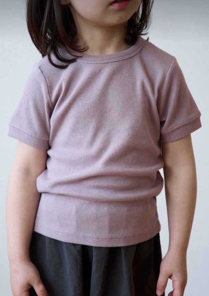 Ko And Ko - Korean Baby Fashion - #babyootd - Soft Ribbed Tee - 9