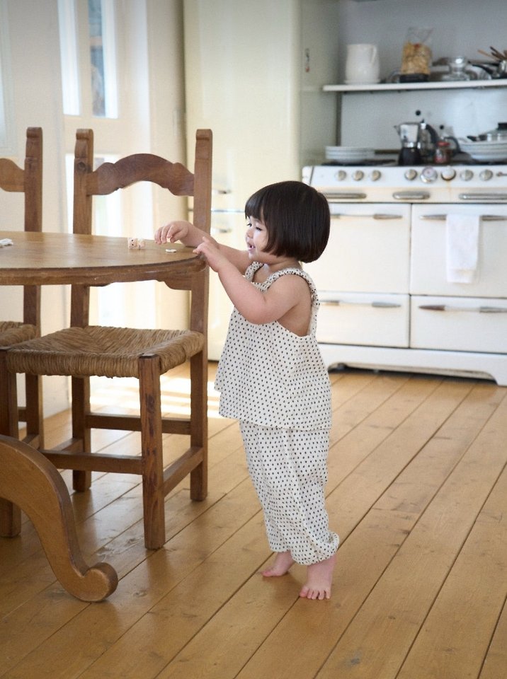 Ko And Ko - Korean Baby Fashion - #babyoutfit - Organic Banding Top (Dot) - 11
