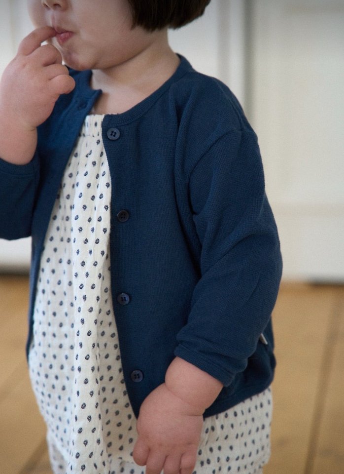 Ko And Ko - Korean Baby Fashion - #babyoutfit - Organic Banding Top (Dot) - 12