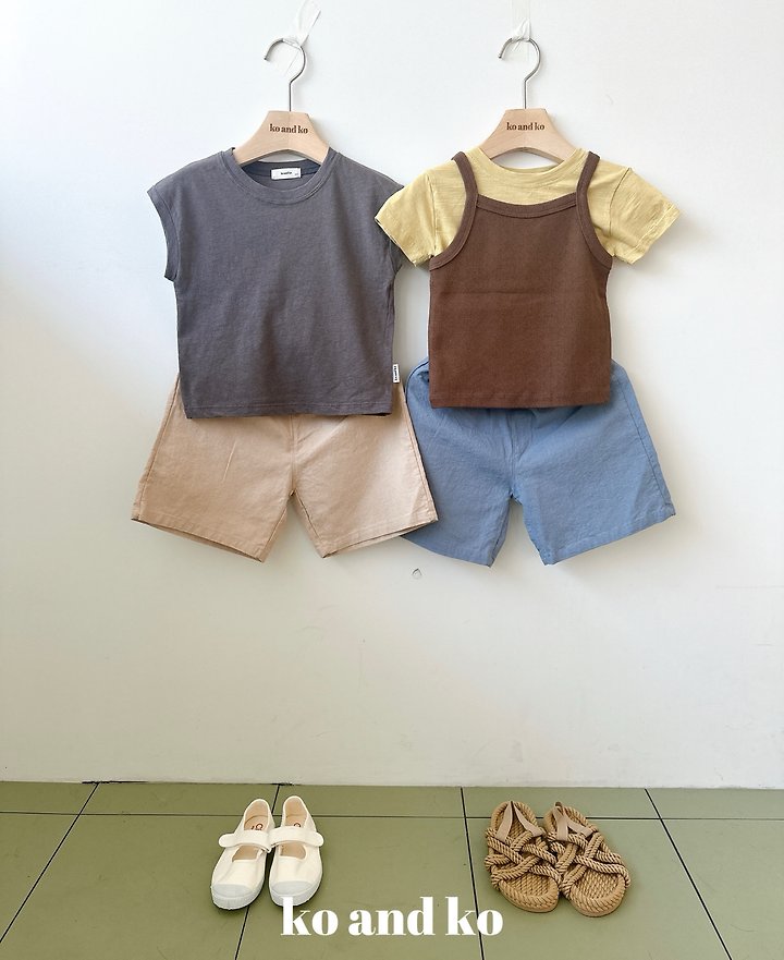 Ko And Ko - Korean Baby Fashion - #babyoutfit - Slub Tee - 3