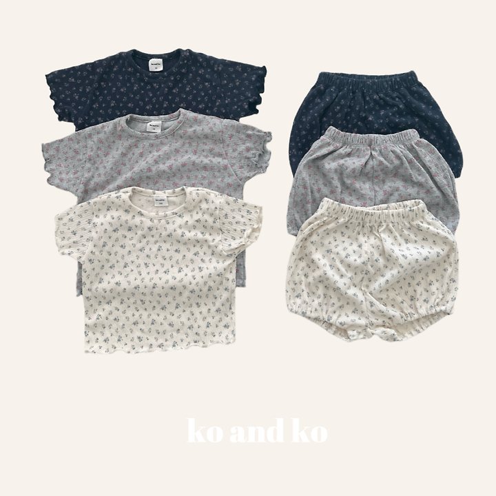 Ko And Ko - Korean Baby Fashion - #babyoutfit - Flow Set - 2