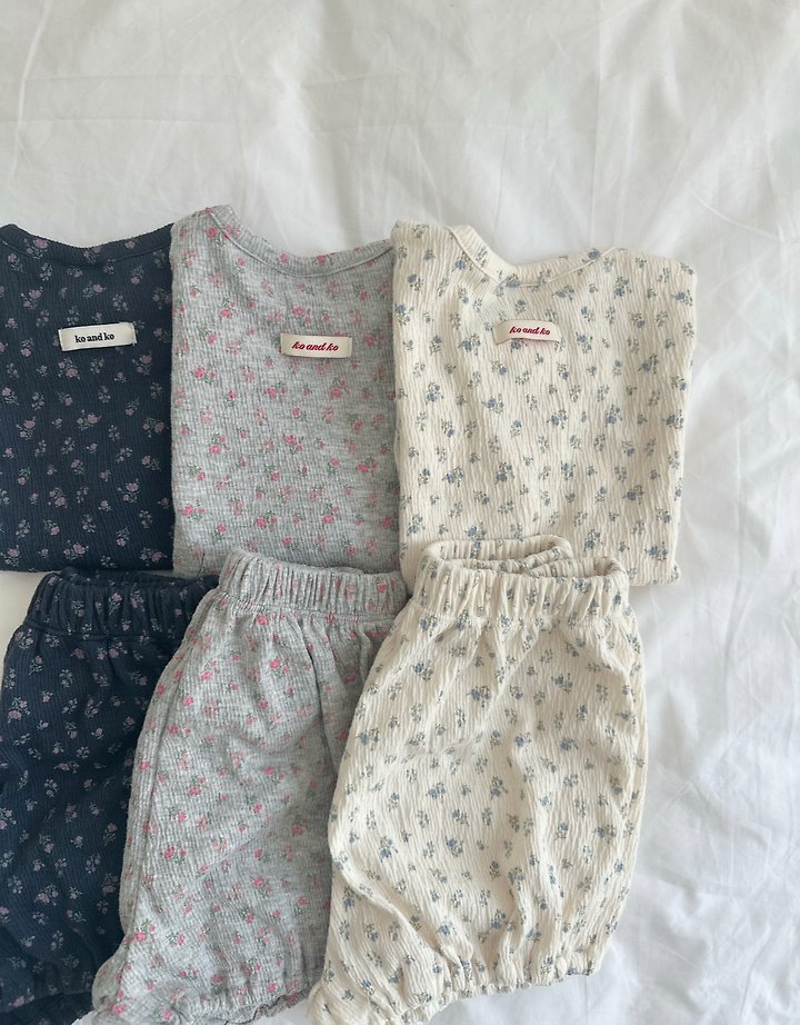 Ko And Ko - Korean Baby Fashion - #babyoutfit - Flow Set - 3